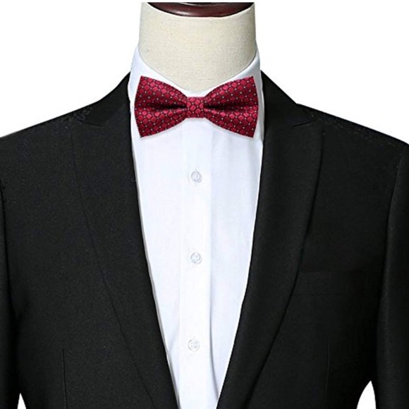 MEN’S 8 PACK CLIP ON BOW TIE BUNDLE SET *NEW* - Picture 7 of 7
